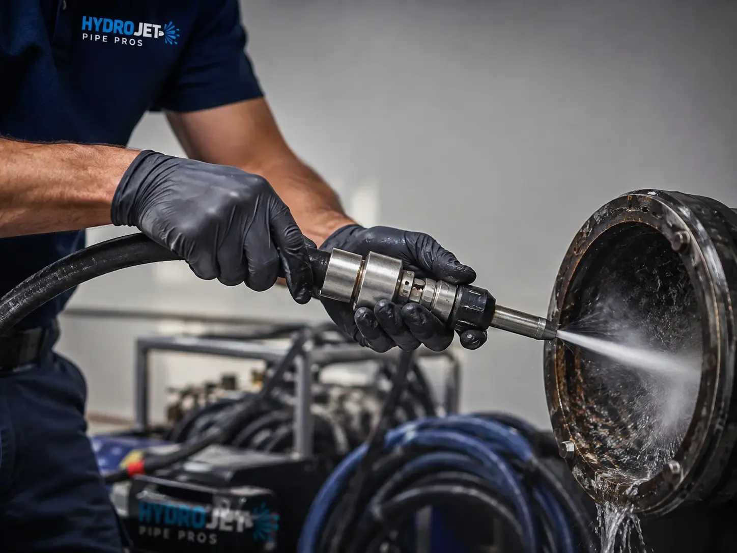 Hydro Jet Pipe Descaling in Servia, IN